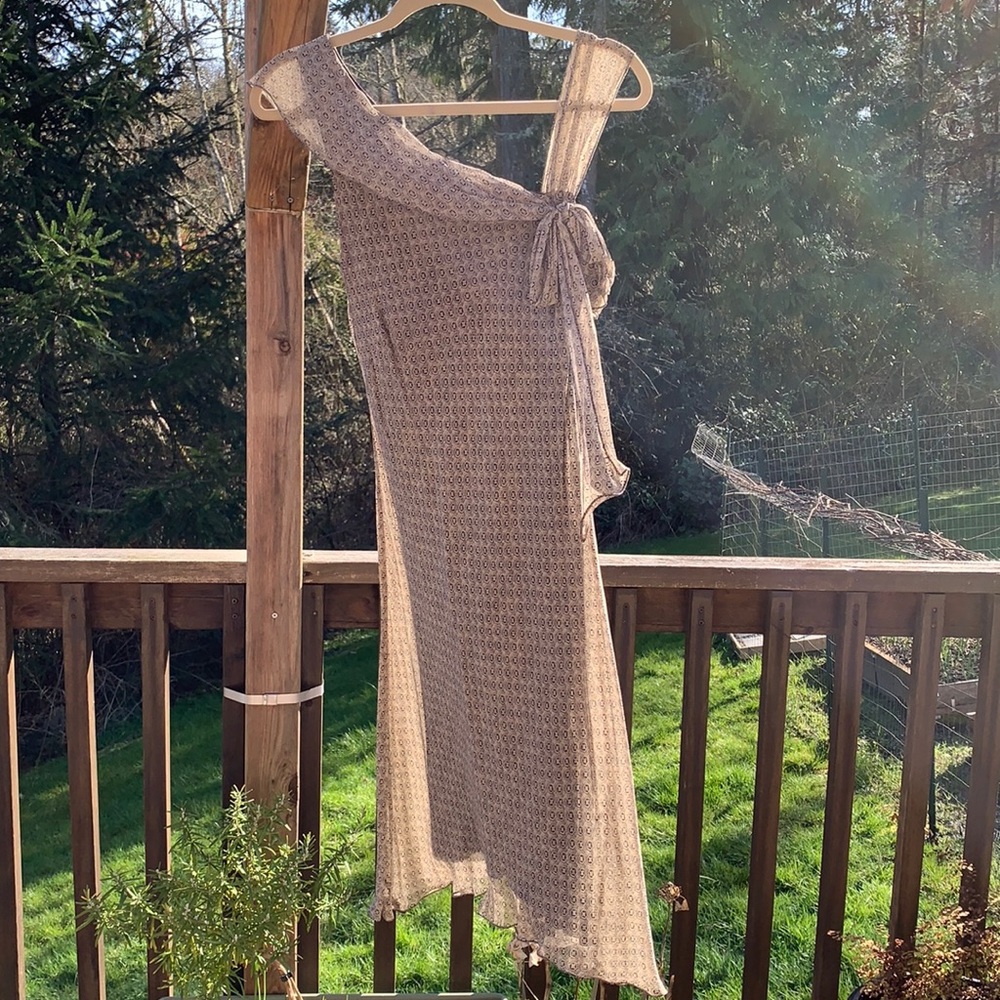 Max studio 100% silk dress